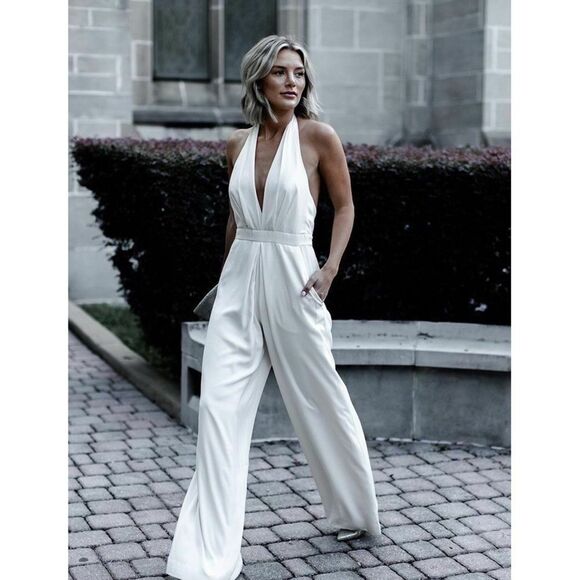 Anthropologie x BHLDN Jill Stuart Mara Jumpsuit - Picture 1 of 11